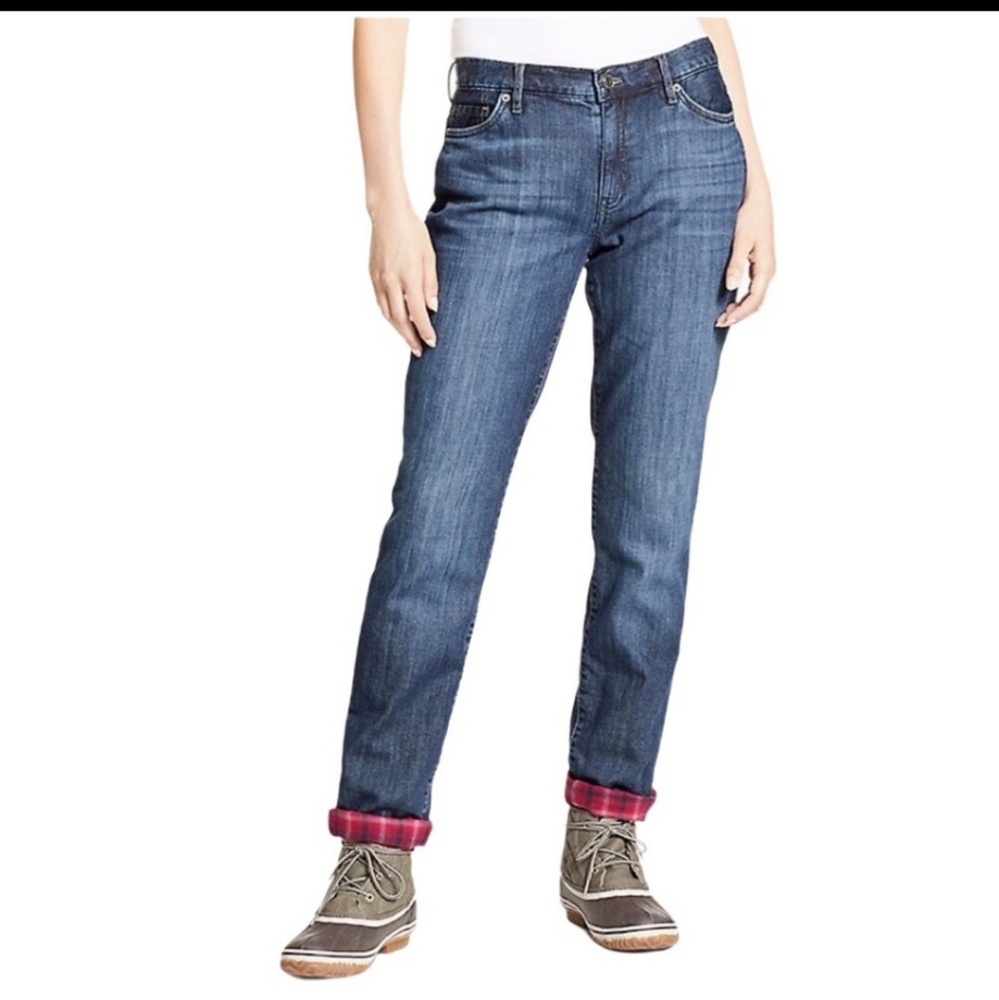 Eddie Bauer lined women's jeans, size 12